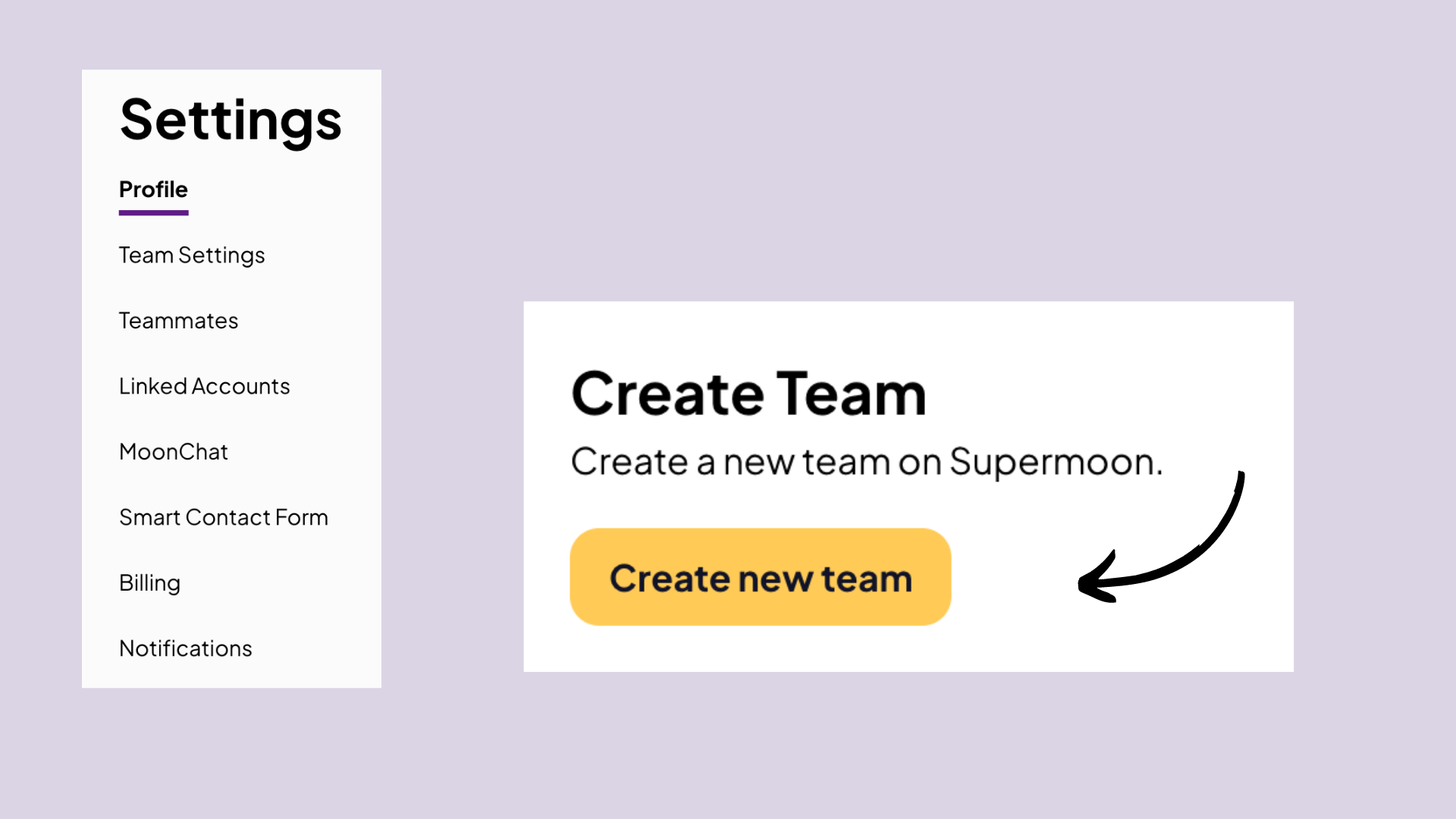 How to Create a Team